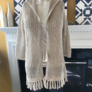 J Jill Crochet Sweater/Jacket  NWOT